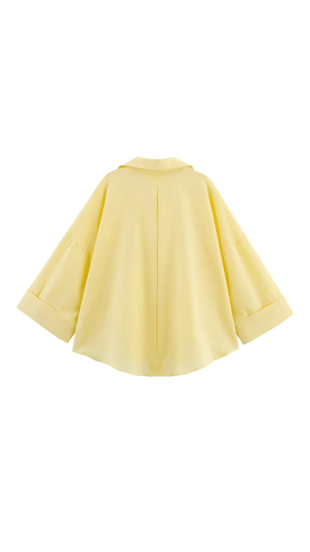 Relaxed Linen Button-Up Blouse