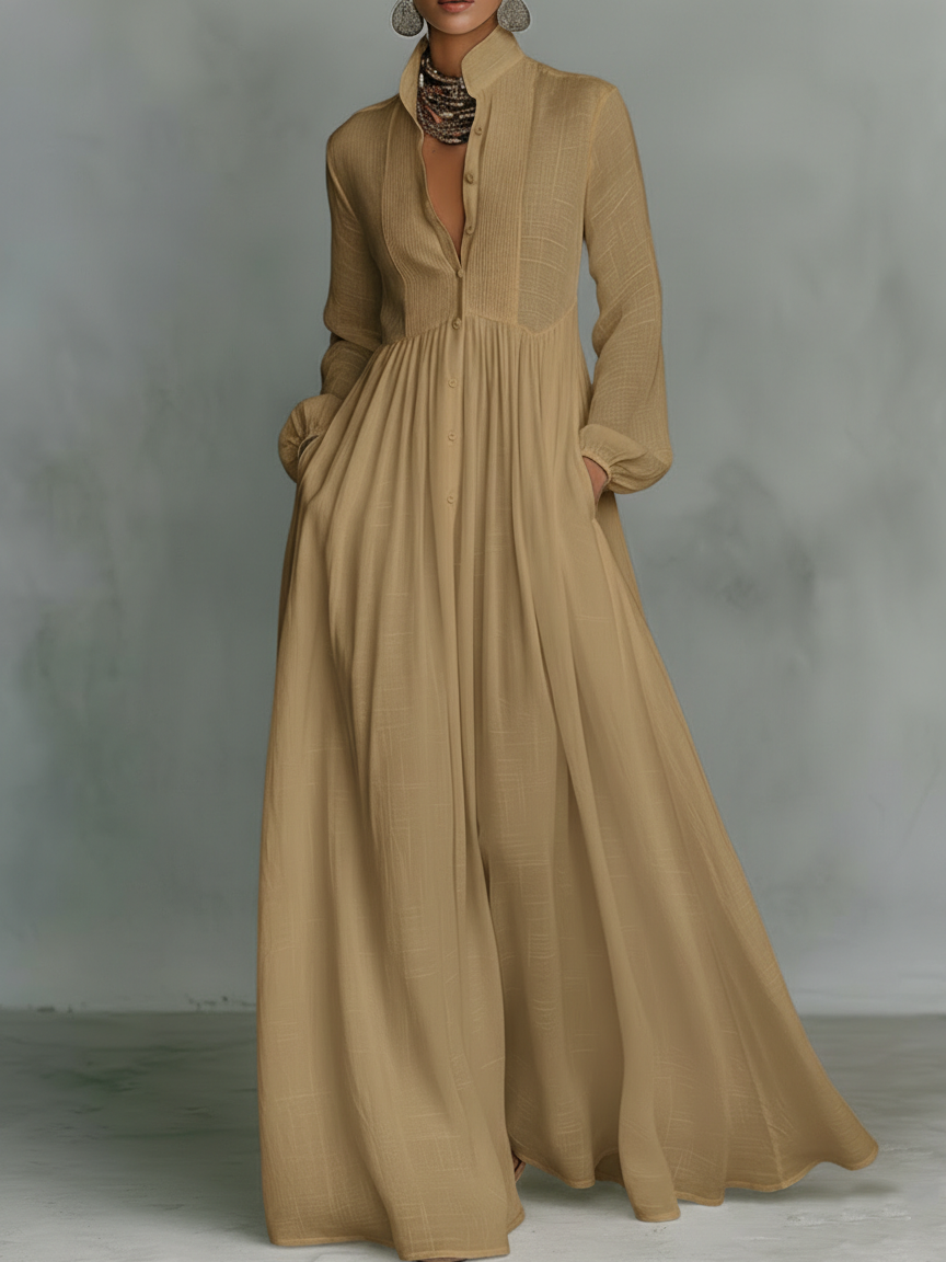 Women's Elegant and Romantic Vacation Maxi Dress